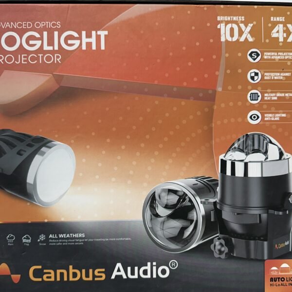 Foglight Projector - Canbus Audio