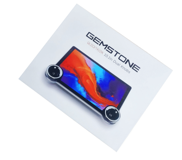 Gemstone QLED 10.1inch 1k/2k Car Dual Knobs Screen Monitor
